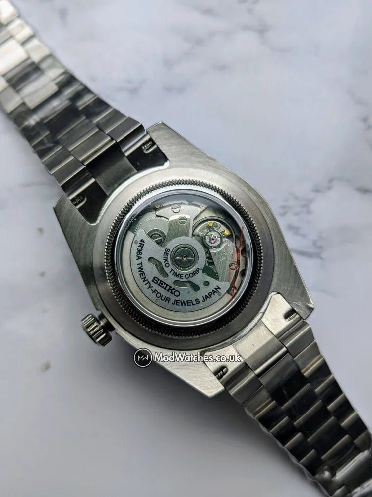 tiffany blue arabic dial datejust nh35 build tiffany blue arabic dial datejust nh35 build